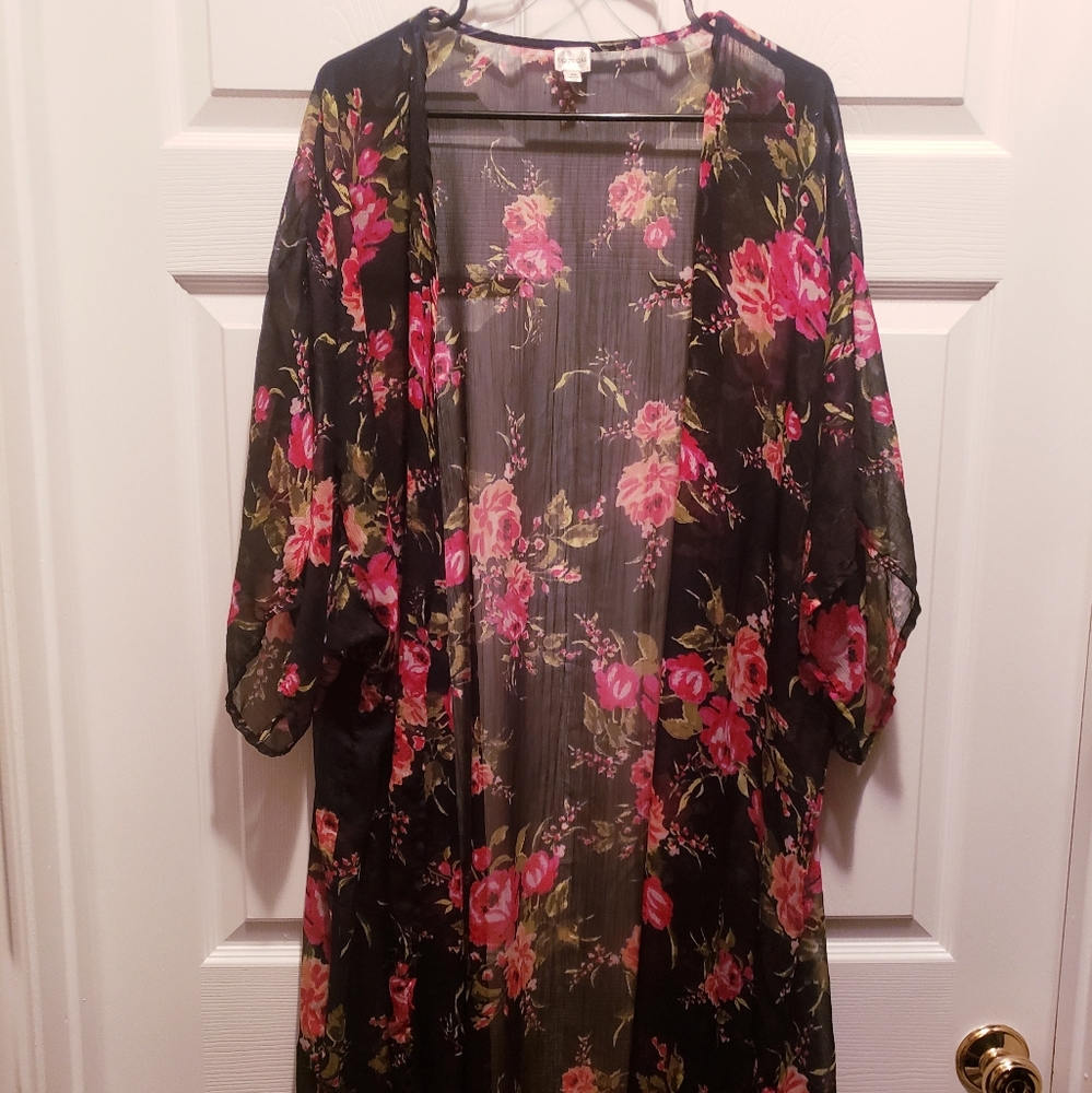 Dizzy Gal cover-up, duster length.